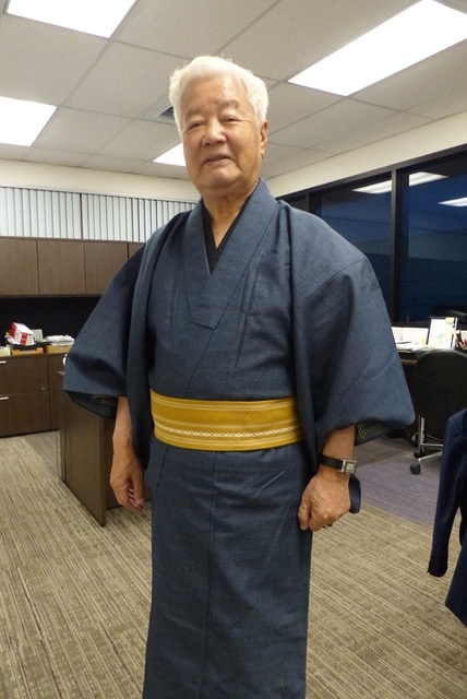 男性着物 着付け