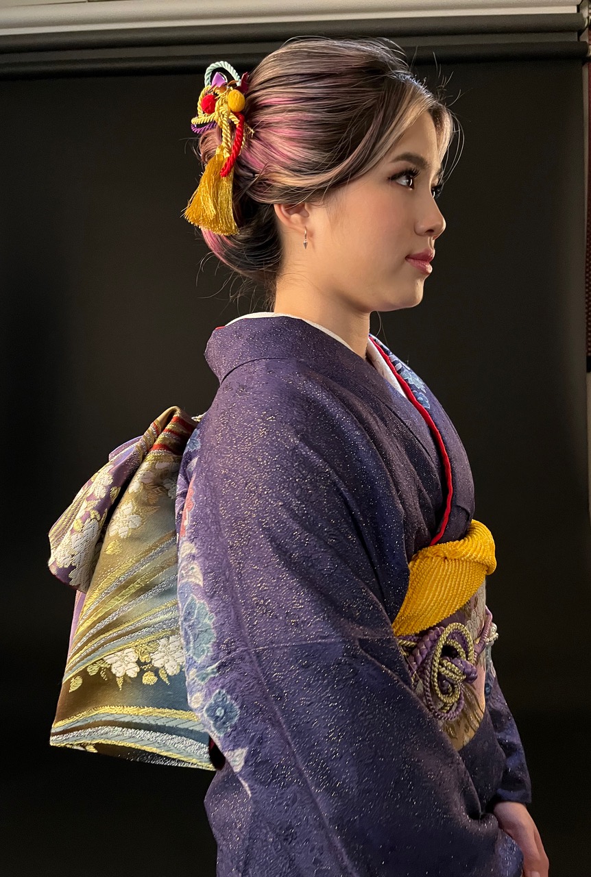 ロサンゼルス 成人式 着物 着付け