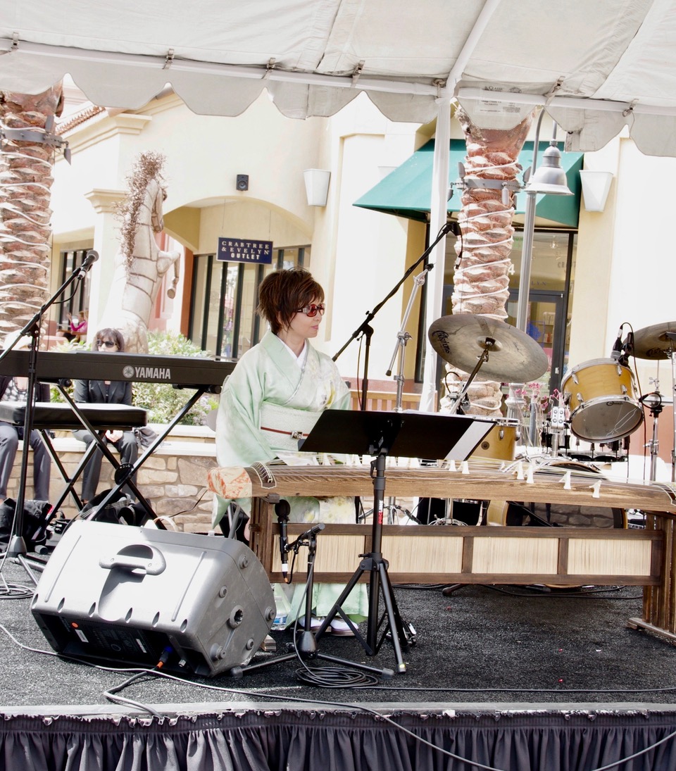 Pechanga オープニングイベント 琴演奏